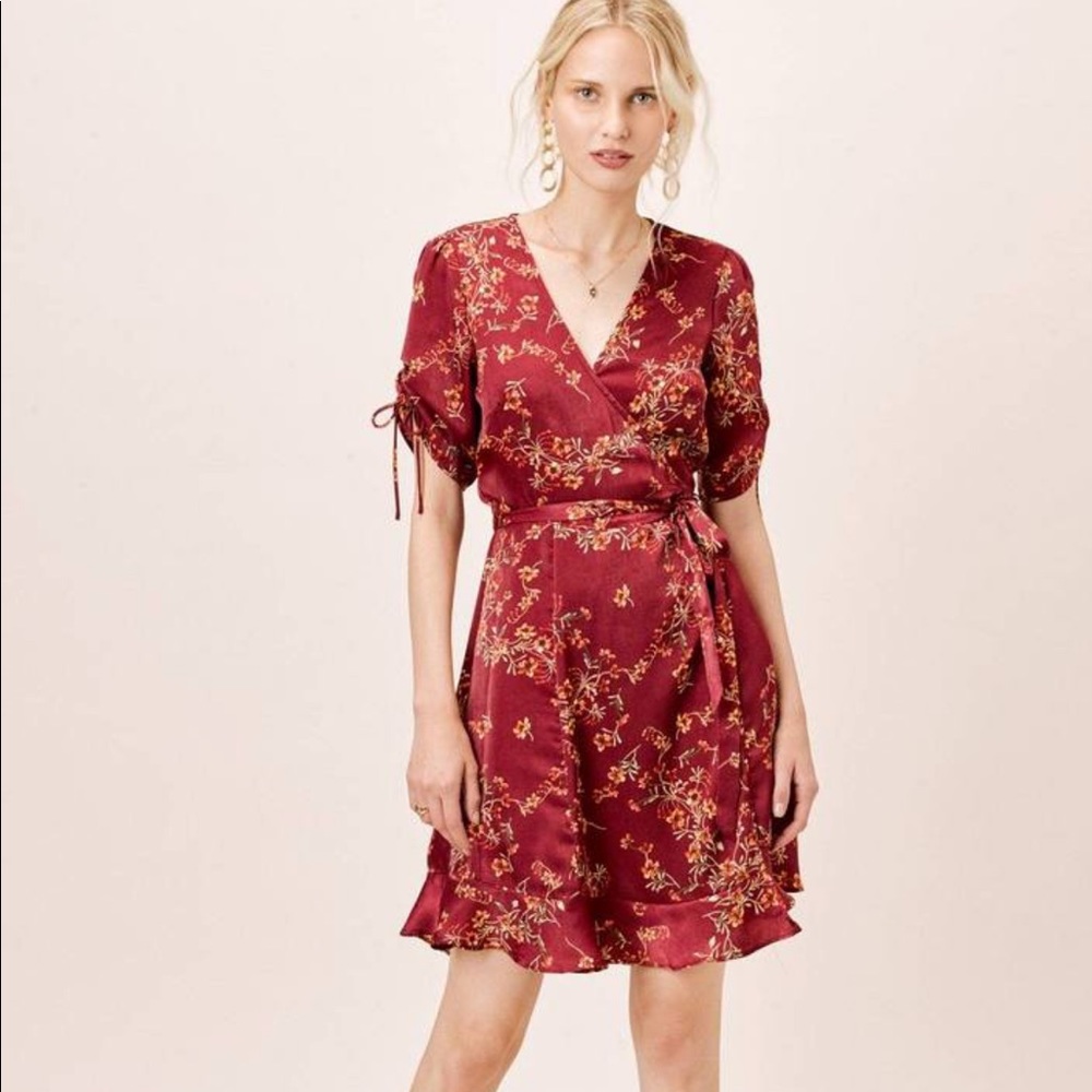 NWT Lovestitch Botanica mini floral dress small